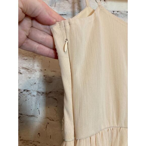 Soieblu Maxi Dress Women Small Chiffon Coquette Beaded Flowy Party Evening Flowy - Picture 13 of 14